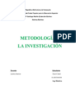 Metodo de Investigacion