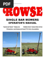 Singlebar Mower Manual June 23 2016