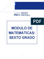 06 - Modulo Matematicas Sexto