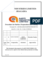 Procedure for Surface Preparation and Coating