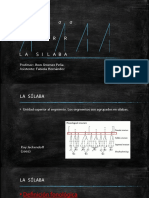 La Sílaba