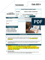 Segunda Practica Logistica y Cade de Sum 2021 - 1