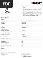 MOLDE DE CONEXION EXO T BURNDY - B241 - Specsheet