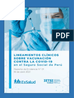 LINEAMIENTOS PARA LA Vacunación COVID19