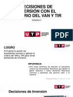 S5.s1.s2.s3 Decisones de Inversión Con VAN y TIR - PREGRADO