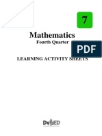 Mathematics 7 LAS Q4