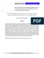 Upaya Indonesia Mencapai Target Sustainable Development Goals Bidang Pendidikan Di Kecamatan Sekayam Kabupaten Sanggau KALIMANTAN BARAT (2014-2019)