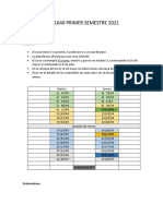 MAT1640 PRIMER SEMESTRE 2021 horario clases evaluaciones