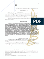 PREGUNTAS PLANEACIÓN Y GERENCIA DEL TALENTO HUMANO final