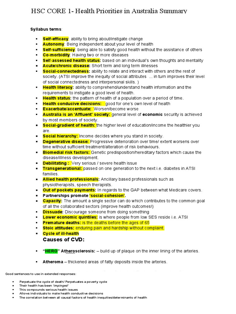 HSC CORE 1 Nishans Official Notes | PDF | Cardiovascular Diseases ...