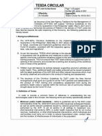 TESDA Circular No. 045 Omnibus Guidelines For TVET Under The New Normal