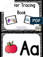 Letter Tracing Book Freebie