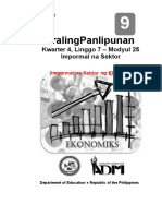 AP9 - q4 - Mod25 - wk7 - Impormal Na Sektor - v4