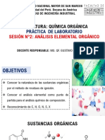 Sesión 2 - Análisis Elemental