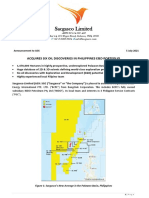 Sacgasco Limited: Acquires Six Oil Discoveries in Philippines E&D Portfolio