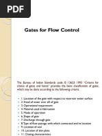 Gates For Flow Control