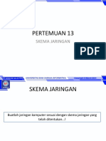 Pertemuan 13: Skema Jaringan