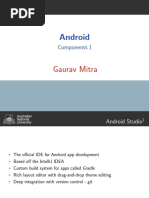 Android: Gaurav Mitra