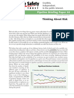 Thinking About Risk: Pipeline Briefing Paper #6