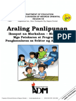 Araling Panlipunan 9 - Modyul 5