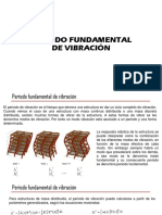 Métodos para calcular el periodo fundamental de vibración