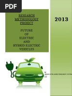 Research Methodology Project Future OF Electric AND Hybrid Electric Vehicles