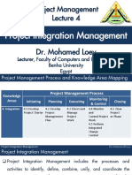 Project Integration Management