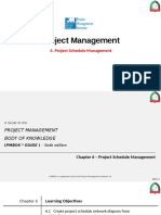 CLO3 Chapter 6 Project Schedule Management