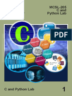 MCSL-205 C and Python Lab: Indira Gandhi National Open University