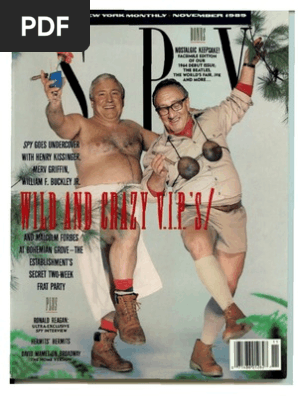 Spy Magazine November 1989