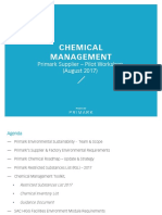 CONFIDENTIAL DRAFT - Chemical Roadmap Update - Primark Supplier Presenta...