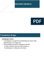 Foundation Design Notes