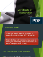 Certificate of Registration