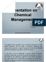 Presentation On Chemical Management