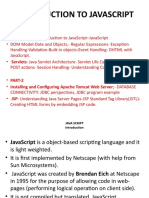Introduction To Javascript: Unit-2 Syllabus