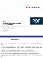 JM Financial Asset Reconstruction Company Limited Corporate Presentation