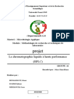 Méthodologie (HPLC) G03