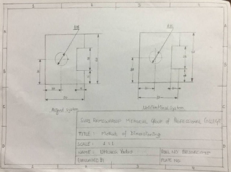 Assignment 2 Dimensioning | PDF