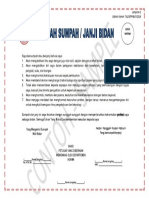 Naskah Sumpah Atau Janji Bidan (Revisi 2019)