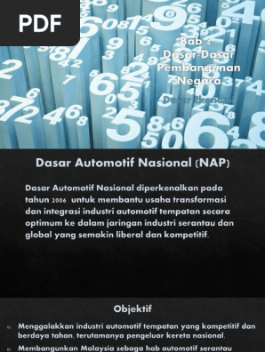 Dasar Automotif Nasional Nap Pdf
