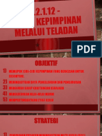 Dasar Kepimpinan Melalui Teladan