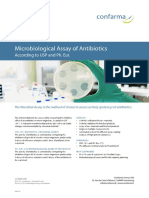 Microbiological Assay of Antibiotics: According To USP and Ph. Eur