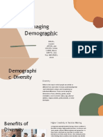 M Anaging Demographic: Group 3 Presentation