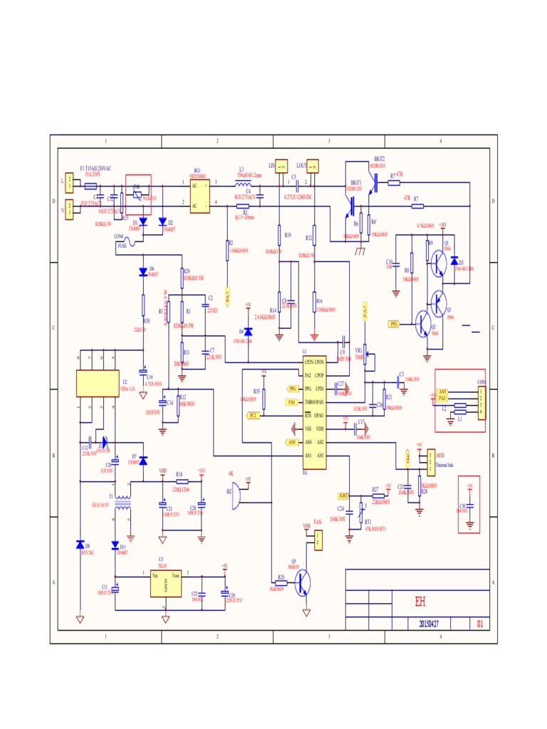 Induction cooker circuit diagram deals