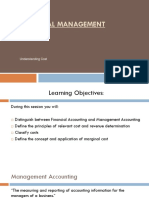 FinMgt Lecture 2 - Understanding Costsv