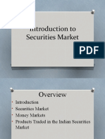 Introduction To Securities Market