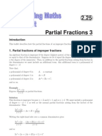 2.25 Partial Fractions 3: C Pearson Education LTD 2000