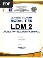 Modalities: Learning Delivery