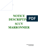 Notice Descriptive - MARRONNIER