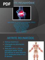 ARTRITE REUMATÓIDE